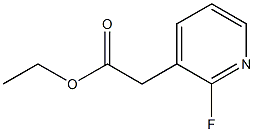 ethyl 2-(2-fluoropyridin-3-yl)acetate 구조식 이미지