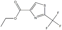 ethyl 2-(trifluoromethyl)thiazole-4-carboxylate 구조식 이미지