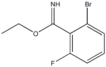 ethyl 2-bromo-6-fluorobenzimidate Structure