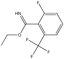 ethyl 2-fluoro-6-(trifluoromethyl)benzoimidate 구조식 이미지