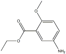 ethyl 5-amino-2-methoxybenzoate 구조식 이미지