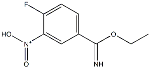 N-(5-(ethoxy(imino)methyl)-2-fluorophenyl)-N-oxohydroxylammonium 구조식 이미지