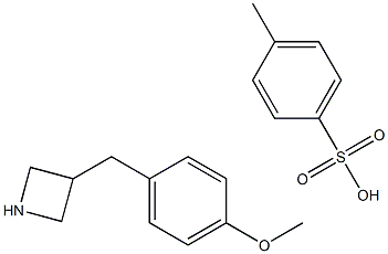 3-(4-methoxybenzyl)azetidine 4-methylbenzenesulfonate Structure