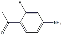 1-acetyl-4-amino-2-fluorobenzene 구조식 이미지