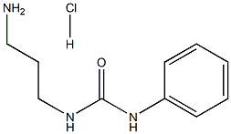 1-(3-Aminopropyl)-3-Phenylurea Hydrochloride 구조식 이미지