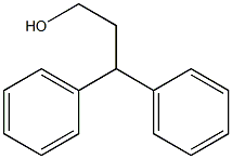 3,3-diphenyl-propan-1-ol Structure