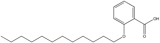 2-n-Dodecyloxybenzoic acid Structure