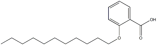 2-n-Undecyloxybenzoic acid Structure