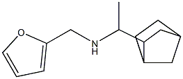 (1-{bicyclo[2.2.1]heptan-2-yl}ethyl)(furan-2-ylmethyl)amine Structure