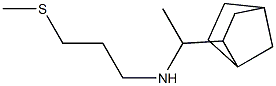 (1-{bicyclo[2.2.1]heptan-2-yl}ethyl)[3-(methylsulfanyl)propyl]amine Structure