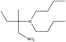 (1-amino-2-methylbutan-2-yl)dibutylamine Structure