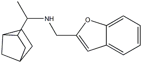 (1-benzofuran-2-ylmethyl)(1-{bicyclo[2.2.1]heptan-2-yl}ethyl)amine 구조식 이미지