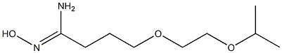 (1Z)-N'-hydroxy-4-(2-isopropoxyethoxy)butanimidamide 구조식 이미지