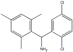 (2,5-dichlorophenyl)(2,4,6-trimethylphenyl)methanamine 구조식 이미지