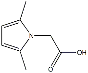 (2,5-dimethyl-1H-pyrrol-1-yl)acetic acid 구조식 이미지