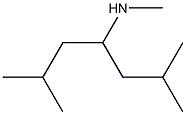 (2,6-dimethylheptan-4-yl)(methyl)amine Structure