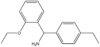 (2-ethoxyphenyl)(4-ethylphenyl)methanamine 구조식 이미지