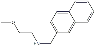 (2-methoxyethyl)(naphthalen-2-ylmethyl)amine Structure