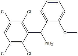 (2-methoxyphenyl)(2,3,5,6-tetrachlorophenyl)methanamine Structure