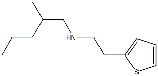 (2-methylpentyl)[2-(thiophen-2-yl)ethyl]amine Structure