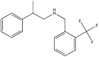 (2-phenylpropyl)({[2-(trifluoromethyl)phenyl]methyl})amine 구조식 이미지