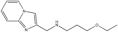 (3-ethoxypropyl)({imidazo[1,2-a]pyridin-2-ylmethyl})amine Structure