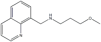 (3-methoxypropyl)(quinolin-8-ylmethyl)amine 구조식 이미지