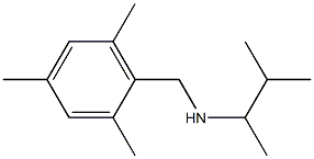 (3-methylbutan-2-yl)[(2,4,6-trimethylphenyl)methyl]amine Structure