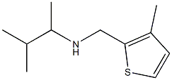 (3-methylbutan-2-yl)[(3-methylthiophen-2-yl)methyl]amine 구조식 이미지