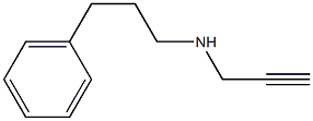 (3-phenylpropyl)(prop-2-yn-1-yl)amine 구조식 이미지