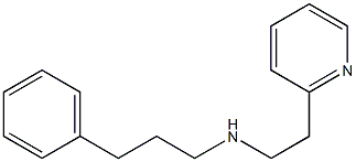(3-phenylpropyl)[2-(pyridin-2-yl)ethyl]amine 구조식 이미지
