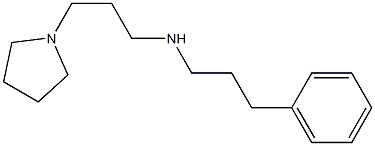 (3-phenylpropyl)[3-(pyrrolidin-1-yl)propyl]amine 구조식 이미지