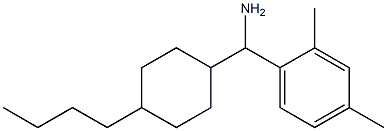 (4-butylcyclohexyl)(2,4-dimethylphenyl)methanamine Structure