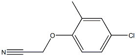 (4-chloro-2-methylphenoxy)acetonitrile 구조식 이미지
