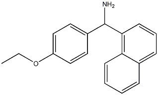 (4-ethoxyphenyl)(naphthalen-1-yl)methanamine 구조식 이미지