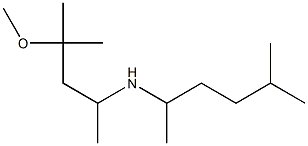 (4-methoxy-4-methylpentan-2-yl)(5-methylhexan-2-yl)amine Structure