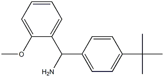 (4-tert-butylphenyl)(2-methoxyphenyl)methanamine 구조식 이미지