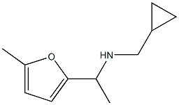 (cyclopropylmethyl)[1-(5-methylfuran-2-yl)ethyl]amine 구조식 이미지