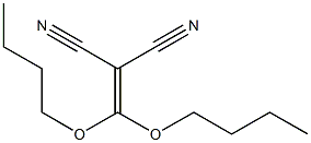 (dibutoxymethylene)malononitrile 구조식 이미지