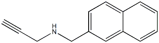 (naphthalen-2-ylmethyl)(prop-2-yn-1-yl)amine Structure