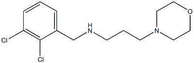 [(2,3-dichlorophenyl)methyl][3-(morpholin-4-yl)propyl]amine 구조식 이미지