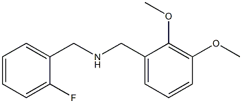 [(2,3-dimethoxyphenyl)methyl][(2-fluorophenyl)methyl]amine 구조식 이미지