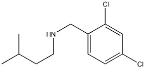 [(2,4-dichlorophenyl)methyl](3-methylbutyl)amine Structure