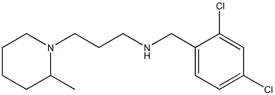 [(2,4-dichlorophenyl)methyl][3-(2-methylpiperidin-1-yl)propyl]amine 구조식 이미지