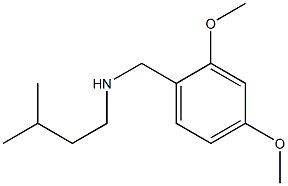 [(2,4-dimethoxyphenyl)methyl](3-methylbutyl)amine Structure