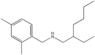 [(2,4-dimethylphenyl)methyl](2-ethylhexyl)amine Structure