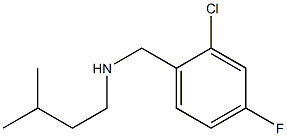 [(2-chloro-4-fluorophenyl)methyl](3-methylbutyl)amine 구조식 이미지