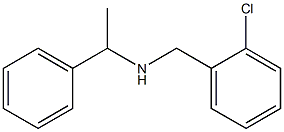 [(2-chlorophenyl)methyl](1-phenylethyl)amine Structure