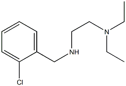 [(2-chlorophenyl)methyl][2-(diethylamino)ethyl]amine 구조식 이미지