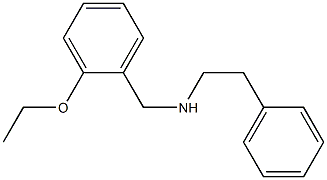 [(2-ethoxyphenyl)methyl](2-phenylethyl)amine 구조식 이미지